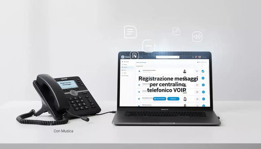 Registrazione e montaggio messaggi vocali IVR (senza musica)